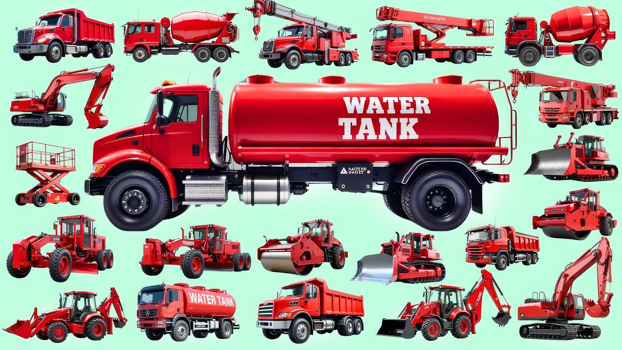 Construction Team on the Move: Dig, Lift, Roll and Zoom! + More Nursery Rhymes & Kids Songs