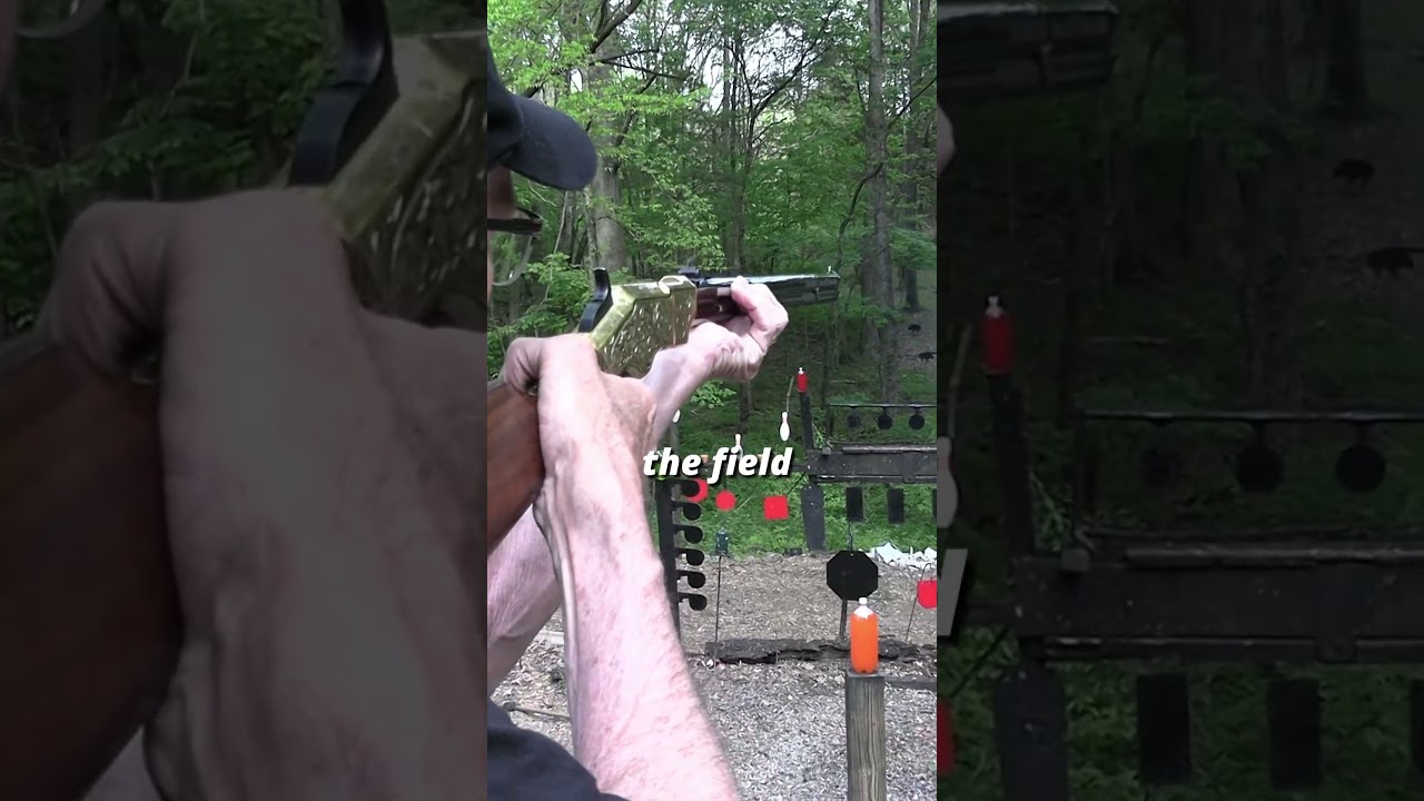 Hickok45 стреляет в Генри 1860 года