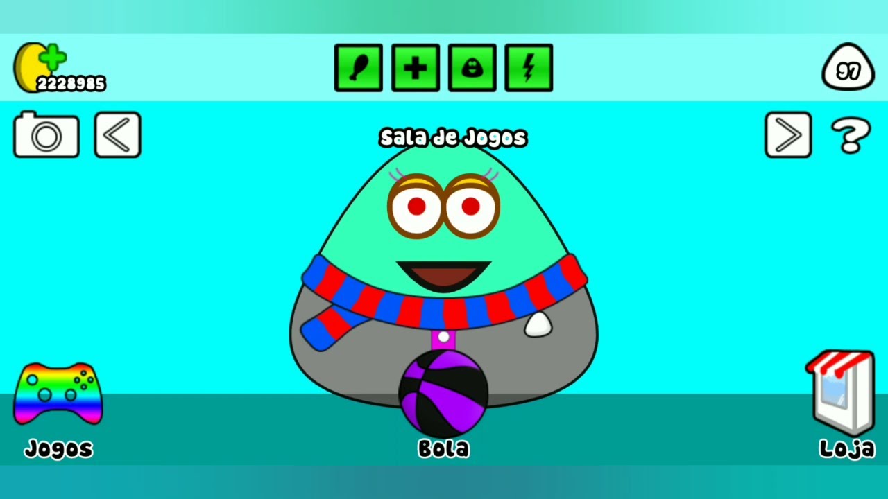 Joguinho do Pou #13 juego de Pou en pantalla completa 