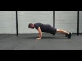 Push up EQI (Eccentric-Quasi isometric)