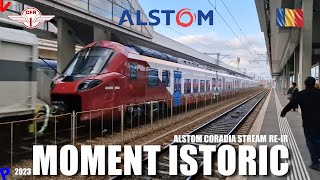 Primul tren nou dupa 20 de ani a sosit in Romania | Alstom Coradia Stream RE-IR
