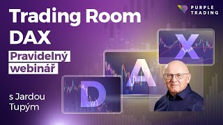 Důležitost S/R zón a kulatých čísel | Trading Room DAX s Jardou Tupým (24.4. 2024)