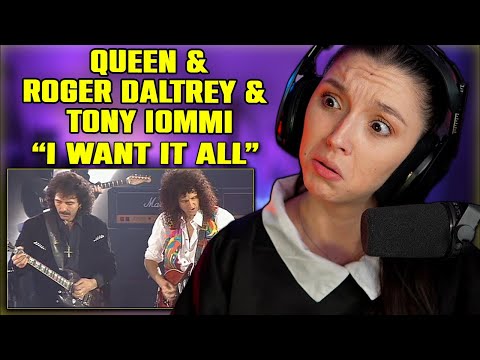 Queen Roger Daltrey Tony Iommi - I Want It All | First Time Reaction | 1992 Live