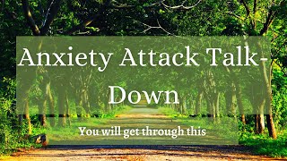 Anxiety Attack Talk Down | Positive Affirmations and Visualization - Josie's Voice