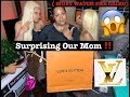 WE SURPRISED OUR MOM ( SHE CRIED 😰😨MUST WATCH )
