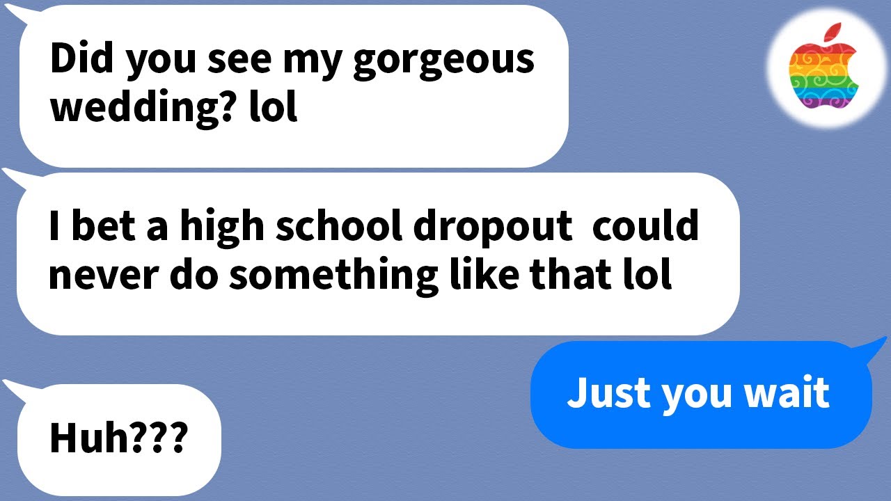 【Apple】 After learning I had never graduated from high school, my brother's wife thinks I'm a loser