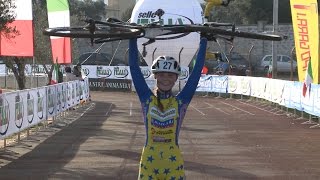 Campionati Italiani Ciclocross - Pezze di Greco 2015 | arrivo categoria Donne Allieve primo anno