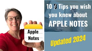 Ultimate Guide to Apple Notes UPDATED for 2024 #applenotes #iphonetipsandtricks