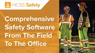 Construction Safety Management Software | HCSS Safety screenshot 1