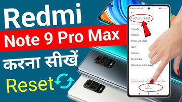 Redmi Note 9 Pro Max  Reset Settings Kaise Kare | How to Settings Reset  in Redmi Note 9 Pro Max