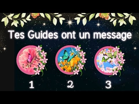 Tes guides ont un msg important pour toi 💖 Guidance Intemporelle à 3 choix ✨