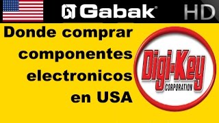 Donde comprar componentes electrónicos en USA