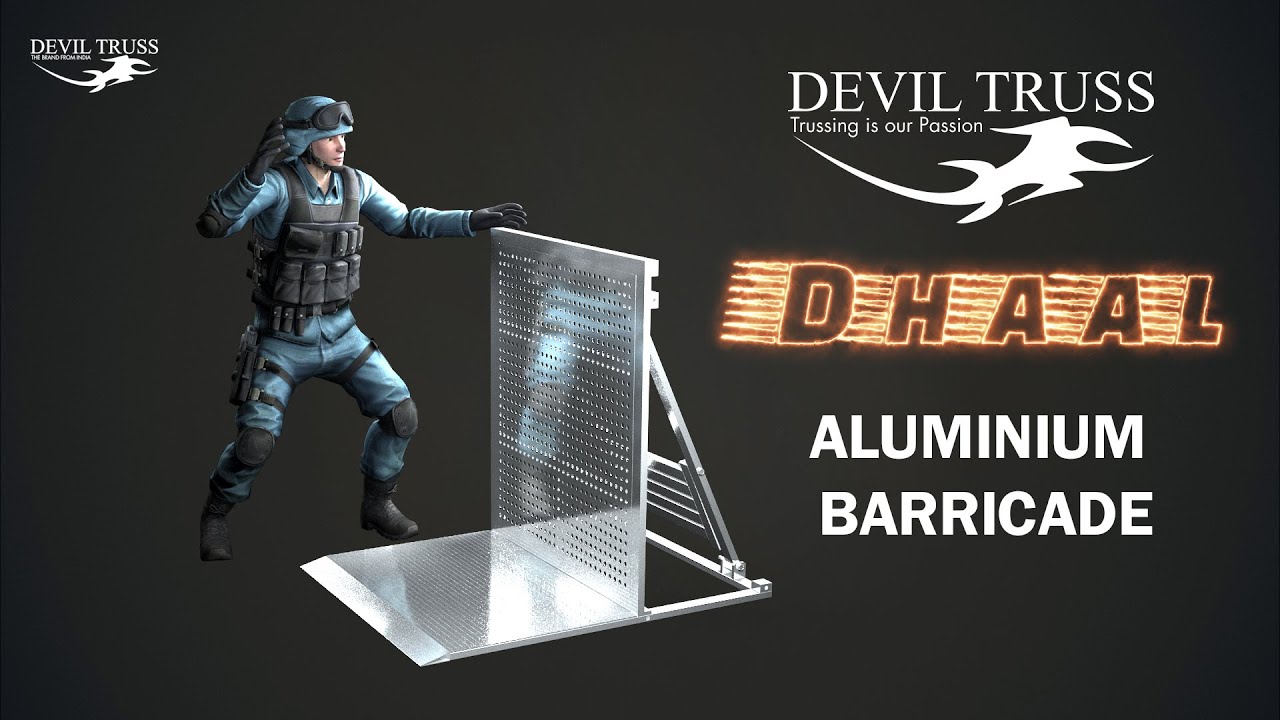 Giant Truss - Crowd Barrier (Aluminium Barricade)