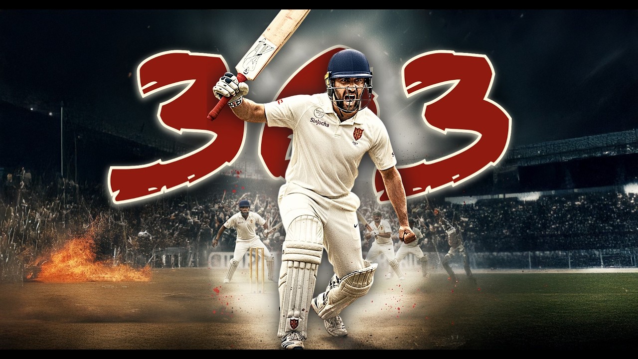 Наш самый высокий результат на сегодняшний день | Старый парень играет в крикет