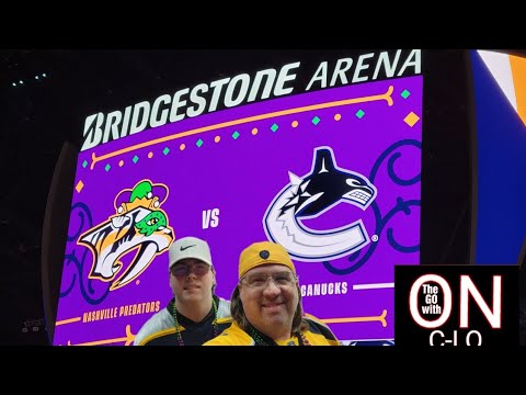 Happy Mardi Gras | Nashville Predators vs Vancouver Canucks | Nashville TN | Peg Leg Porker