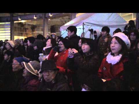 東北支援チャリティーイベント　六本木ヒルズ フラッシュモブ　2014　KnK