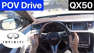 2019 Infiniti QX50 POV Drive with Pro Pilot Assist (No Talking)