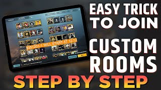 how to Join Custom Rooms In PUBG Mobile | How To Enter in Room PUBG MOBILE
