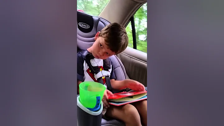 Logan reading Green Eggs & Ham from memory