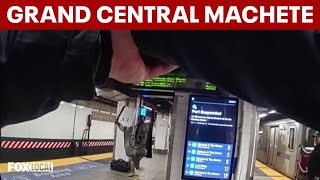 Bodycam video released of NYPD shooting that killed machete-wielding man at Grand Central