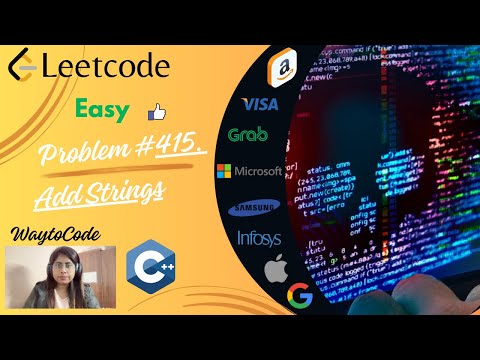 415. Add Strings | Leetcode problem no. 415. | C++ | hindi