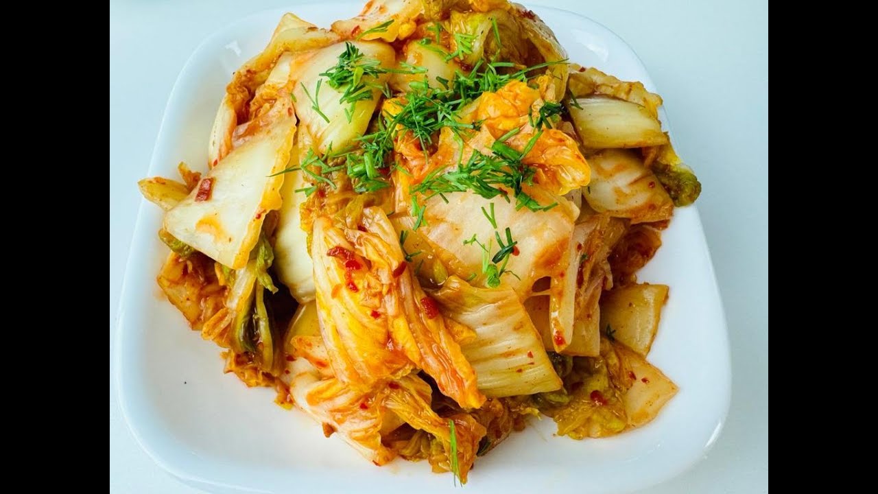 How To Make Kimchi At Home...Super Easy Recipe - YouTube