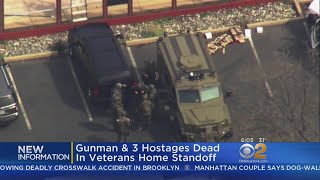 Officials: Gunman In Deadly Standoff At California Veterans Home Was An Ex-Patient