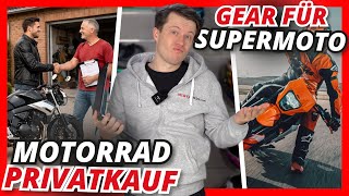 Motorrad von Privat kaufen - darauf solltest du achten! Beste Schutzkleidung für SuperMoto #FragMarc