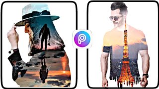 Picsart Tutorial Double Exposure effect | Picsart Creative photo editing tutorial 2020