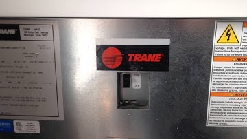 Resetting a TRANE heat pump