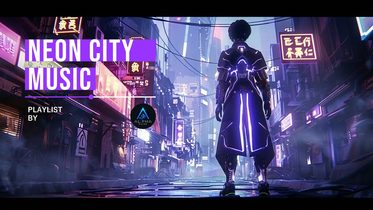Cyberpunk Night Walk Focus Music for Deep Work and Quiet Momentum