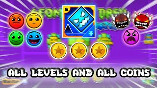 GEOMETRY DASH SUBZERO ALL LEVELS AND ALL COINS | GAMEPLAY MOBILE | NEWEST 2024 screenshot 3
