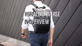 #Обзор #функционального #рюкзака раскладушки с 16 #карманами #BRIALDI #Universe