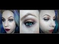 Halo Gold &amp; Brown Smoky Eye Tutorial. Dark Room Lipstick by Melt Cosmetics