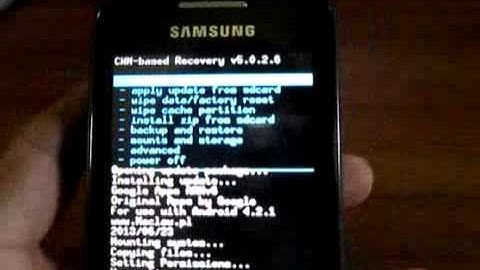 How to Install Android Jelly Bean 4.2.2 on Samsung Galaxy Gio 100% Working