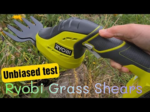 Акумулаторна ножица за храсти и трева RYOBI RY18GSA-0, 18V, 12/20 см #8aOichLVUI0