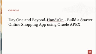 Building a Starter Online Shopping App using Oracle APEX screenshot 3