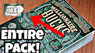 Pa Lottery 🟩 Millionaire Bucks Scratch Off Tickets | $1,000,000 Jackpot! Replay