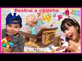 🍿DESAFIO DA CASINHA DE CHOCOLATE |PÁSCOA 2018/PIPOCANDO COM AMANDA/ LILY DOLL