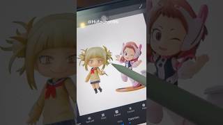 MIX & MATCH] Drawing UIRARAKA x TOGA HIMIKO #shorts #heroacademia