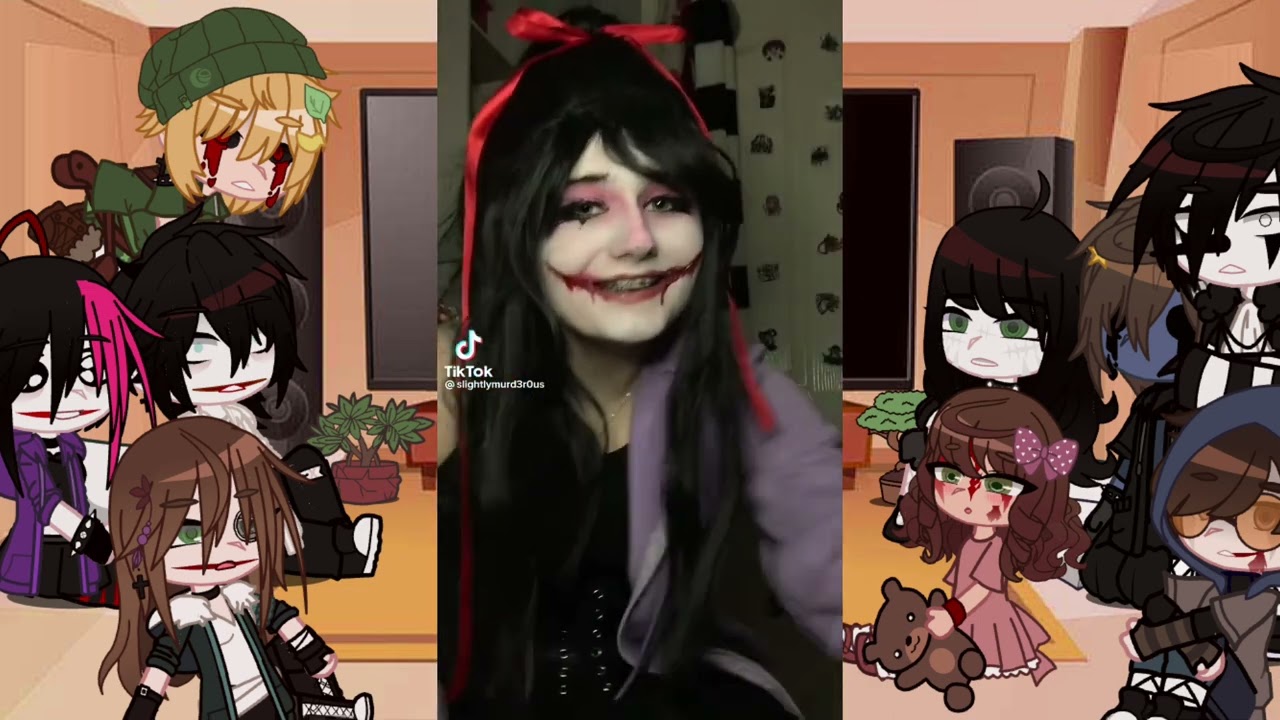 gacha life reagindo a tik Tok triste 