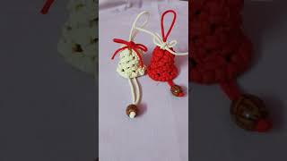 Macrame Jingle Bell | Without Ring Bell  #shorts