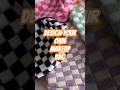 Colorful Checkered Storage Bags