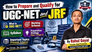 How to Crack UGC NET Forensic Science in 2026 (JRF Strategy) | Everything you need to know about JRF