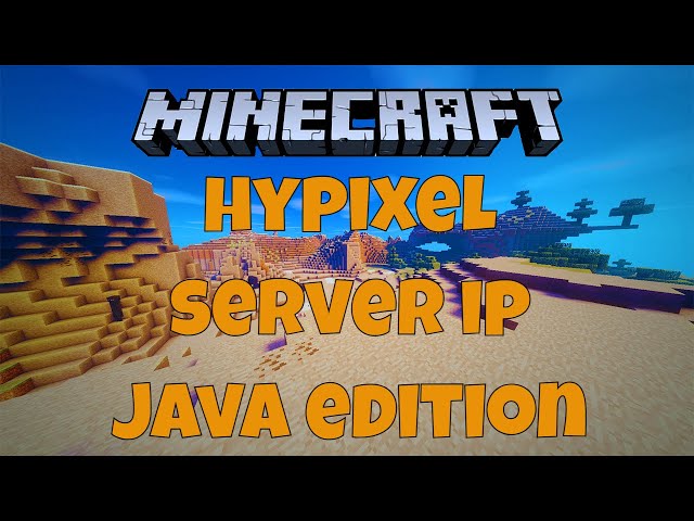 Minecraft Hypixel Server IP JAVA EDITION - YouTube