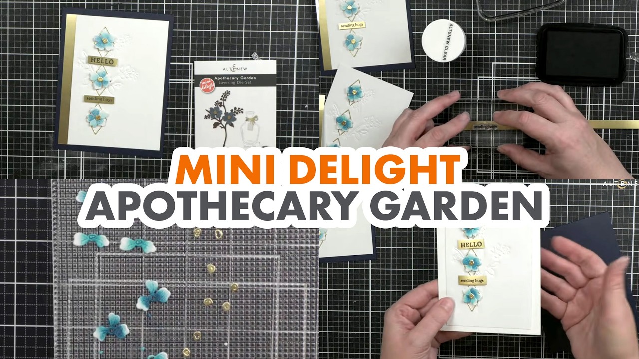 Gathered with Care: Meaningful Cards with Mini Delight Apothecary Garden 🍃