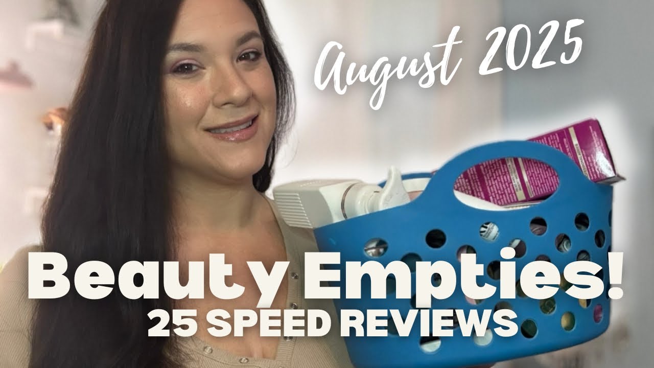 AUGUST BEAUTY EMPTIES: K18, Farmacy, Elemis, Rodial, Lush, Alastin & More! 25 Beauty Speed Reviews 