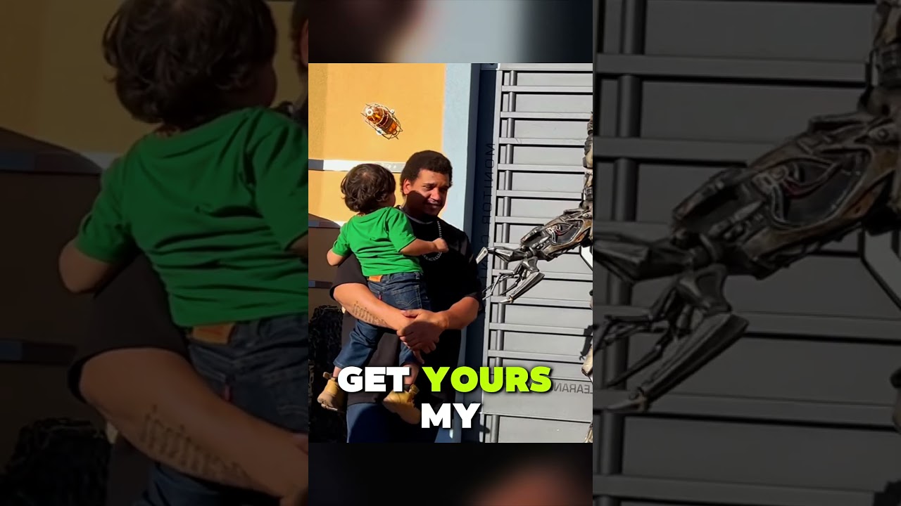 Uncle Megatron Scares This Kid 