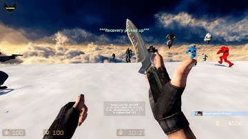 ZOMBIE ESCAPE MOD ON COUNTER-STRIKE: SOURCE, MAP: ZE_dreamin, LEVEL 2- THE DREAM, CSS