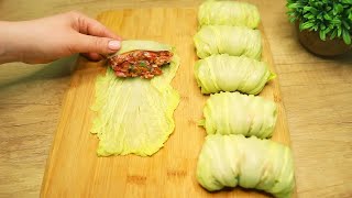Why Have I Never Cooked Like This Before Cabbage Rolls With Napa Cabbage Napa Cabbage Recipe